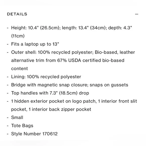 Tory Burch NWT Blue Swan Printed Ella Tote - Picture 13 of 13